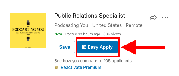 easy apply resume upload