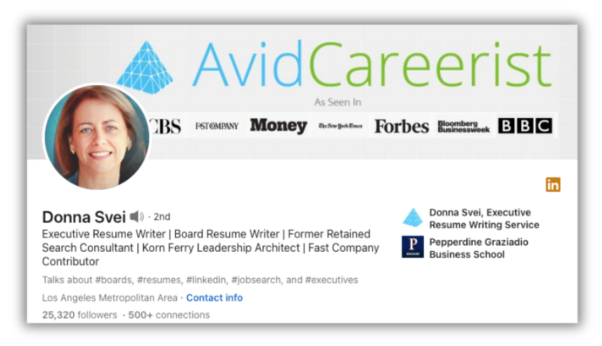 Avid Careerist LinkedIn Reviews and Testimonials 