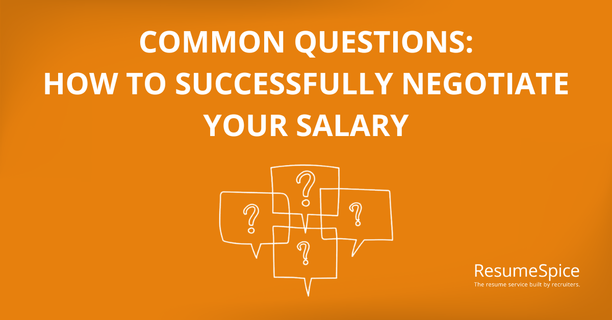 How to Successfully Negotiate Your Salary